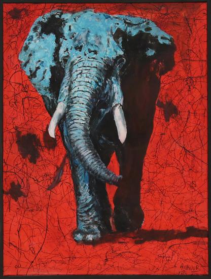 Kunstauktion 2024_Elefant