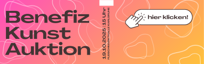 Benefizkunstauktion 2025 Banner