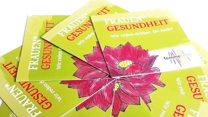Frauengesundheit Flyer